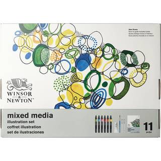 Mixed media set - Illustration