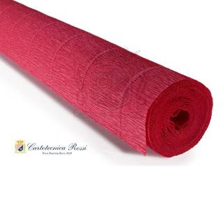 Cartotecnica Rossi crepepapir 17A6 – rød, 180 g rulle (144 g/m²) a 50×250 cm