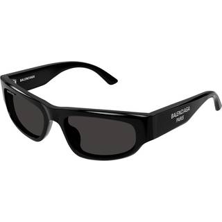 Balenciaga Unisex BB0388S 001 Solbriller Acetat Sort Grå Firkantet