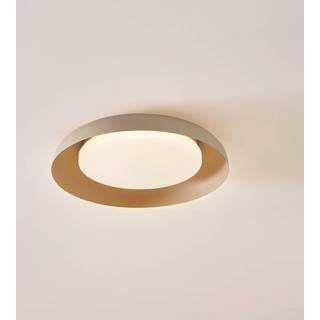 LED loftslampe Florie Lindby, Creme/amber, Stue/spisestue, Plast, Moderne