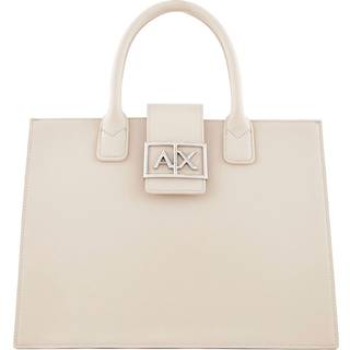 Armani Exchange Jodie M Håndtaske elfenben