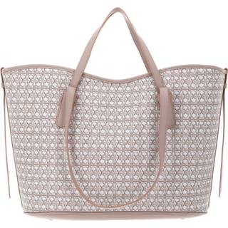 Coccinelle Never Without Bag Monogram Shopper taske gammelrosa