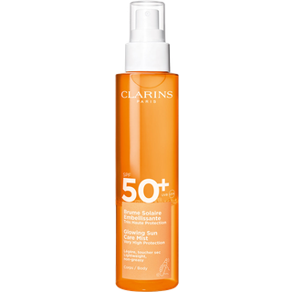 Clarins Glowing Sun Care Mist SPF50+Very High Protection SPF50+ 150 ml