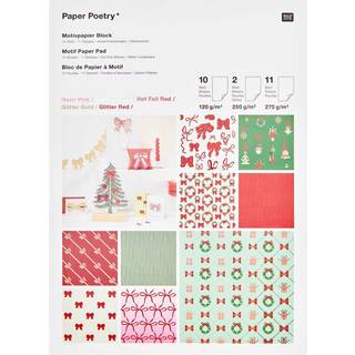 Paper Poetry Motivpapierblock Put a Bow on It