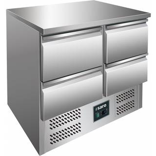 SARO Kølebord med 4 skuffer, model VIVIA S 901 S/S TOP 4x 1/2 GN