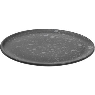 RAW desserttallerken Ø20 cm sort spotted