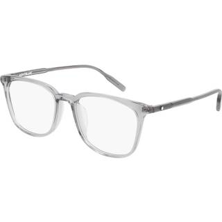 Montblanc Mand Montblanc MB0089OK 003 Optiske stel Acetat Grå Firkantet