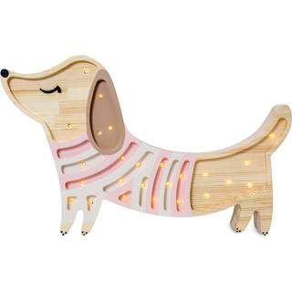 Little Lights Lampe Hundehvalp, Strawberry Cream