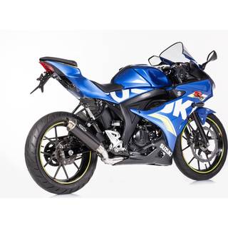 Shark Auspuff Src 4 Endelyddæmper SORT ELLER CARBON