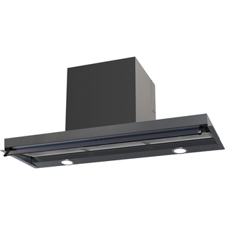 Thermex Integro 51 Ii Basic 90 Cm Antracit Indsatsemhætte - Farve: Sort