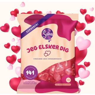 Salinas Jeg elsker dig Vingummi (70g)