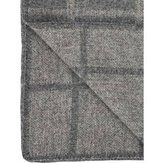 Høie uldplaid - 100% Norsk uld - Oppdal grå - 130x200 cm - Høie of Scandinavia