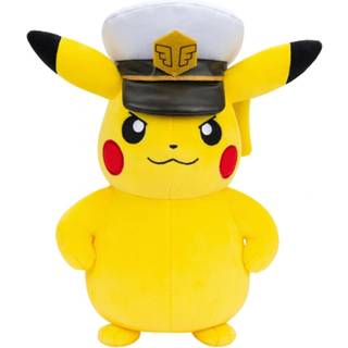 Pokémon Bamse Captain Pikachu 20 cm