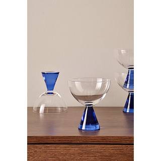 AYLA cocktailglas 4-pak - Blå