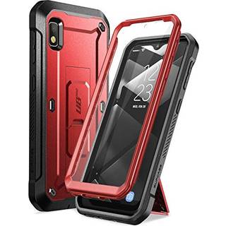 SOPCASE UNICORN BEETLE PRO SERIES designet til Samsung Galaxy A10E Case (2019 Release) Retage Holster & Kickstand Case med indbygget sk?rmbeskytt