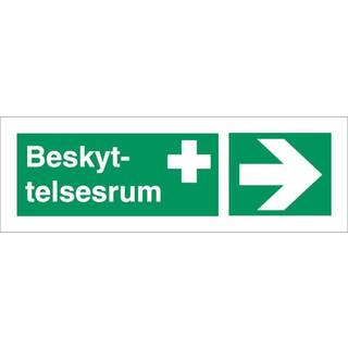 Beskyttelsesrum højre - Plast - 140 x 420 mm