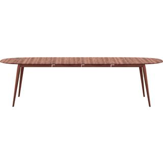 bruunmunch PLAYdinner Lamé Spisebord inkl. 2 Tillægsplader Walnut Natural Oil