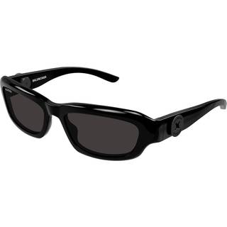 Balenciaga Unisex BB0409S 001 Solbriller Acetat Sort Grå Firkantet