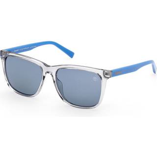 Timberland Unisex TB00047 20D Solbriller Injiceret Grå Røg Firkantet Polariseret