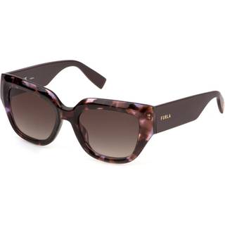 Furla SFU809 0Z41 53 Solbriller Mænd Tortoiseshell - Pink Brown Tortoise - 53mm