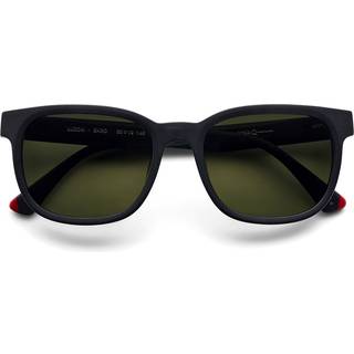 Etnia Barcelona Luzon BKRD 55 Solbriller Mænd Black - Black - 55mm