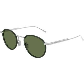 Bottega Veneta BV1389S 003 48 Solbriller Mænd Grøn - Silver - 48mm