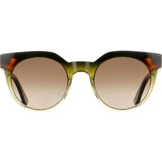 VANNI VS3027 A109 49 Solbriller Kvinder Grøn - Opaque Green Tortoise Laminate - 49mm