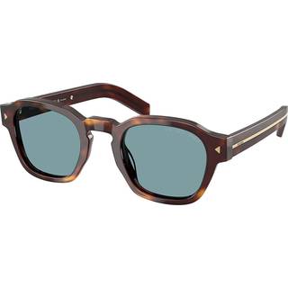 Prada PR A16SF Asian Fit Polarized 15W04D 53 Solbriller Mænd Tortoiseshell - Classic Tortoise - 53mm