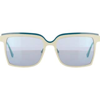 VANNI VS1134 C90 55 Solbriller Kvinder Hvid - Cream White Top Blue - 55mm