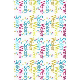 Bruserullegardin Stofbredde 116 Cm Splash - uden kassette / 150 x 240 cm