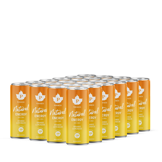 24 x Natural Energy Drink Orange Lemonade 330 ml