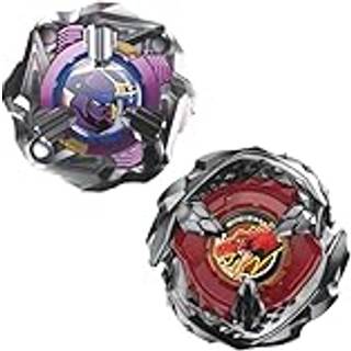 BEYBLADE X - Beat Tyranno 4-70Q & Knife Shinobi 4-80HN Dual Pack