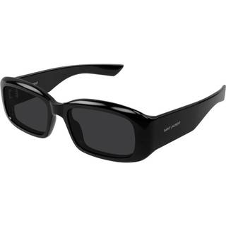SAINT LAURENT Unisex SL 809 001 Solbriller Acetat Sort Sort Firkantet