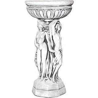 Plantefad med nymfer - Beton - 88 cm