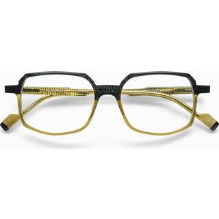 Etnia Barcelona Jaume BKYW 52 Briller Mænd Gul - Faded Black Transparent Yellow - 52mm