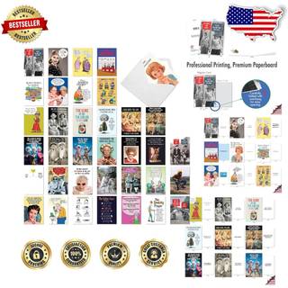 Nobleworks 36 Assortered Box Set Funny Birthday lykønskningskort m/ 5 x 7 tommer konvolutter til mænd og kvinder (36 design 1 hver) Bday Få gamle