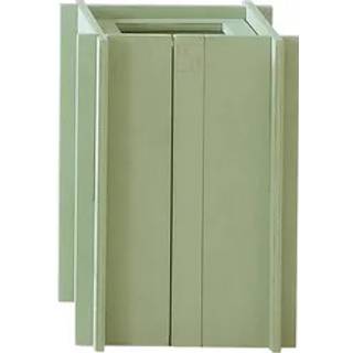 Squarely Copenhagen BloomSMALL plantekasse i krydsfinér Flere varianter - Meadow Green