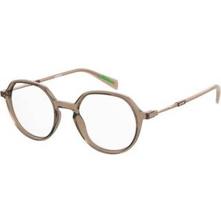 Levi&#39;s LV 1074 HAM 49 Briller Kvinder Brun - Transparent Champagne Brown - 49mm