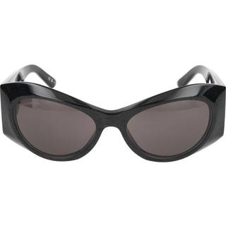 Balenciaga Kvinde BB0394S 003 Solbriller Acetat Sort Grå Sommerfugl