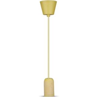 E27 Beton Pendel Lampe-Gul