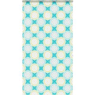 Bruserullegardin Stofbredde 76 Cm Ornament - med kassette / 140 x 240 cm