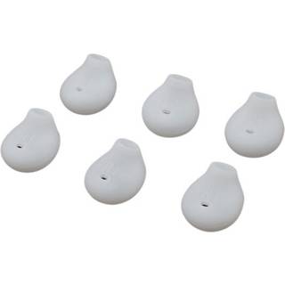 In-ear silikone øretelefoner spidscovers til Samsung Galaxy S6/S7, Note5/Note7 Hvid