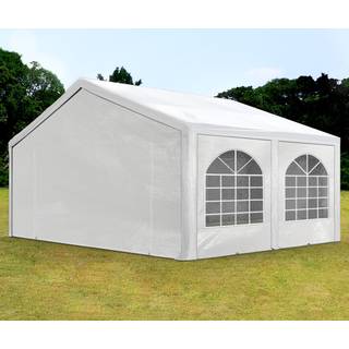 5x5m, Partytelt, PE-teltdug, hvid - (91113)