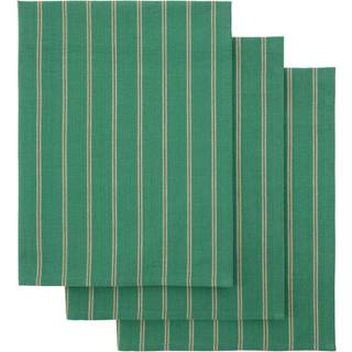 House Doctor Hdcook Viskestykke 55x75 Cm 3-pak t - Viskestykker Bomuld Grøn - 267630001