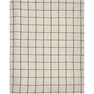 House Doctor Hdjoin Dug 150x260 Cm Offwhite / - Duge & Bordløbere Bomuld Sort - 267630015