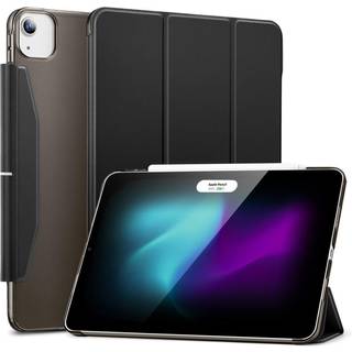 iPad Air 13" (2025 / 2024) / Pro 12.9 (2022 / 2021) ESR Tri-Fold Flip Cover m. Plads til Apple Pencil - Sort