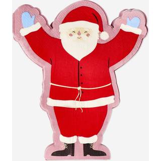 Julemandsformede servietter - 16 stk