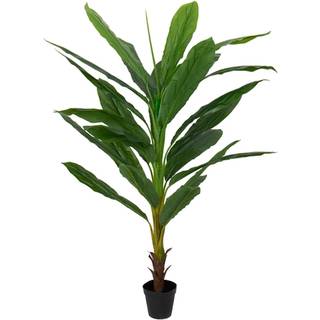 Kunstig bananpalme 160 cm høj - Stor og flot kunstig plante