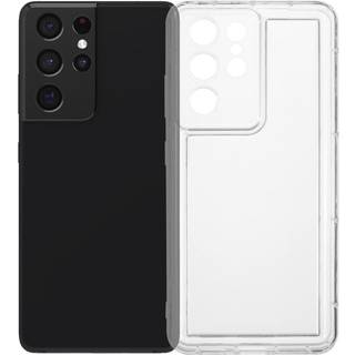 EIDERWOOD Samsung Galaxy S21 Ultra Stødabsorberende Plastik Cover - Gennemsigtig