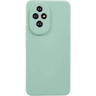 EIDERWOOD Honor 200 5G Plast Case – Beskyttende Cover med Fiberforing og Præcis Kameraudskæring - Turkis
